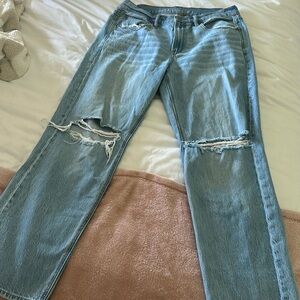 women’s american eagle straight jeans